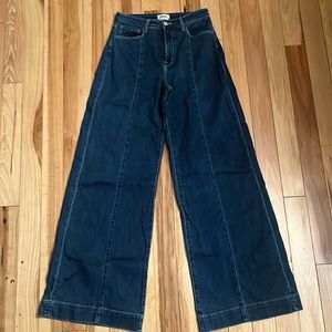 L’AGENCE Sandy high rise wide leg jeans sz 27